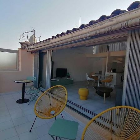 Charmant Appartement Terrasse Sur Les Toits Grasse Exterior foto